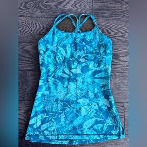 Ivivva by Lululemon Blue Strappy Tank size 12 (girls)